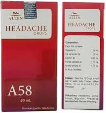 Allen A58 Headache Drop