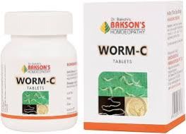 Bakson's Homeopathy Worm-C Tablet