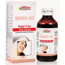 Bakson's Homeopathy Menso Aid Syrup Sugar Free