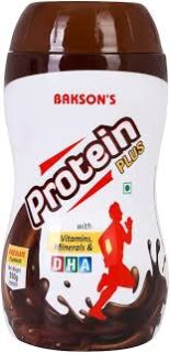 Bakson's Protein Plus with Vitamins, Minerals & DHA Chocolate