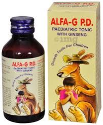 Alfa-G P.D. Paediatric Tonic With Ginseng