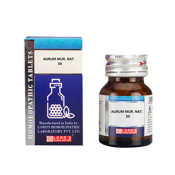 Lord's Aurum Mur Nat Trituration Tablet 3X