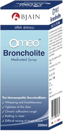 Bjain Omeo Broncholite Medicated Syrup