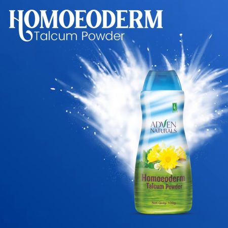 HOMOEODERM TALCUM POWDER