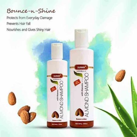 SUNNY ALMOND SHAMPOO WITH ALOEVERA